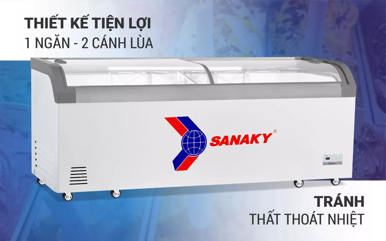 Tủ Đông Sanaky VH-1008KA 750 lít - bapize.baby - bapize