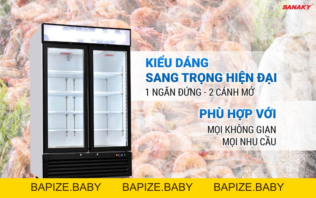 Tủ Đông Đứng Sanaky VH-1368K 1320 lít - bapize.baby - bapize