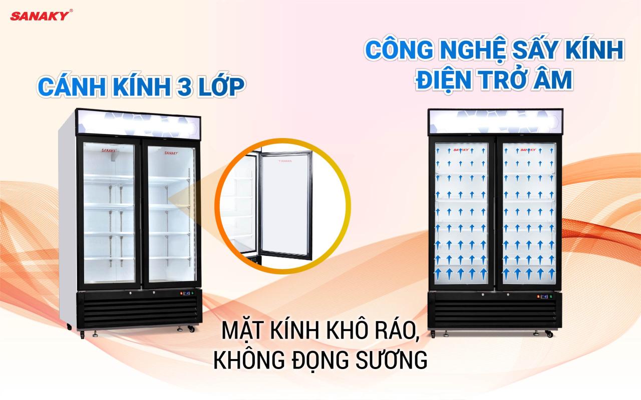 Tủ Đông Đứng Sanaky VH-1368K 1320 lít - bapize.baby - bapize