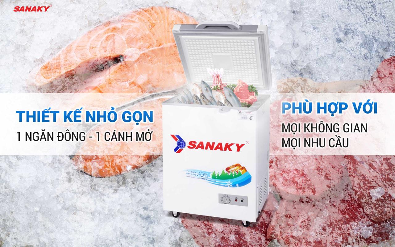 Tủ Đông Sanaky VH-1599HYK 100 lít - bapize.baby - bapize
