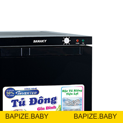 Tủ Đông Đứng Sanaky VH-180VD3 150 lít - bapize.baby - bapize