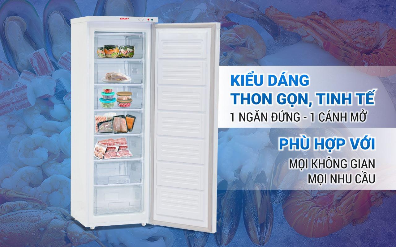 Tủ Đông Đứng Sanaky VH-230VD 213 lít - bapize.baby - bapize