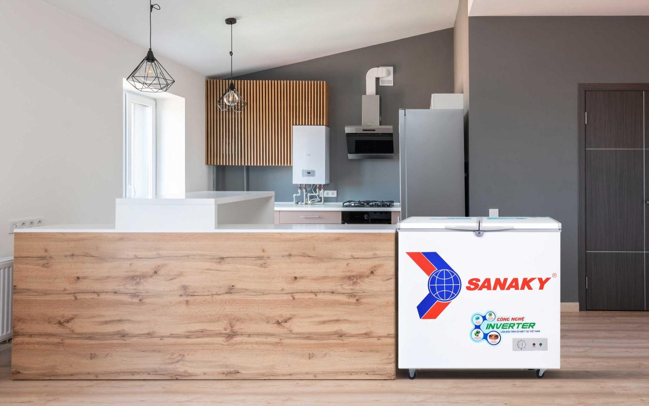Tủ Đông Sanaky Inverter VH-2599A3 208 lít - bapize.baby - bapize