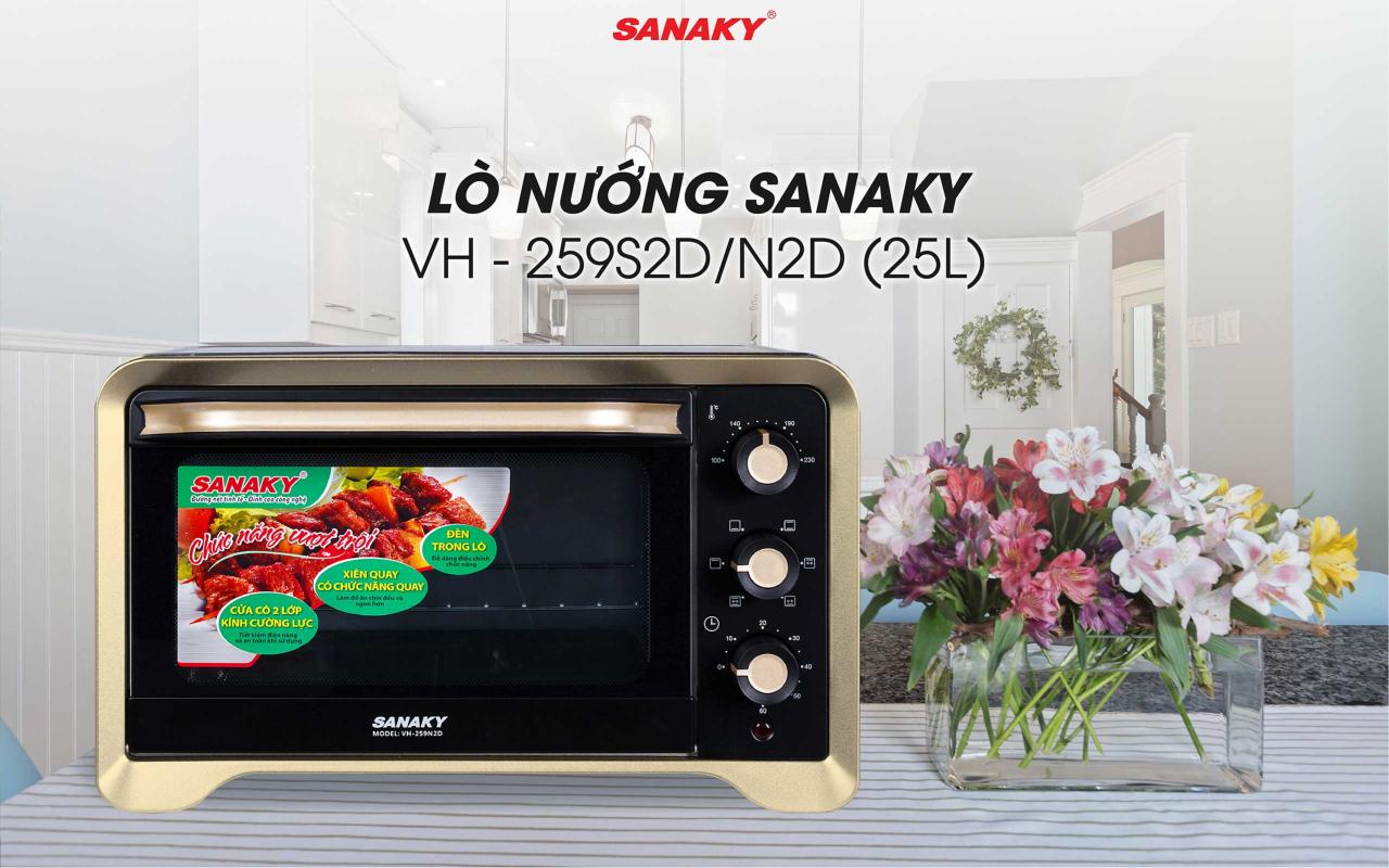 Lò Nướng Sanaky VH-259S2D/N2D - bapize.baby - bapize