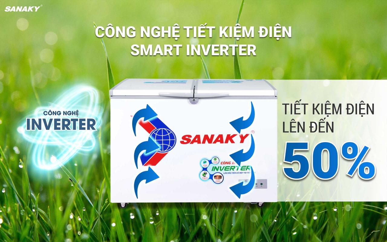 Tủ Đông Sanaky Inverter VH-2899A3 235 lít - bapize.baby - bapize