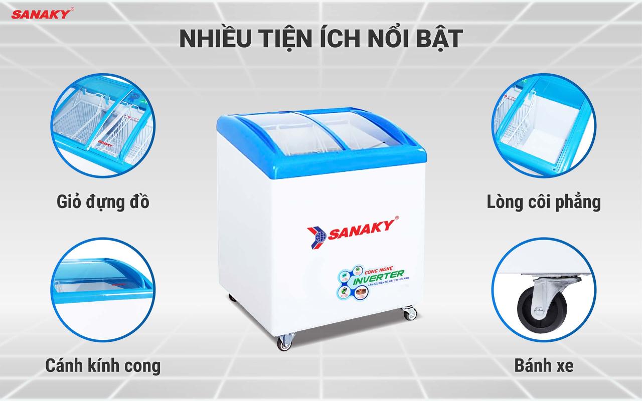 Tủ Đông Sanaky inverter VH-2899K3 210 lít - bapize.baby - bapize