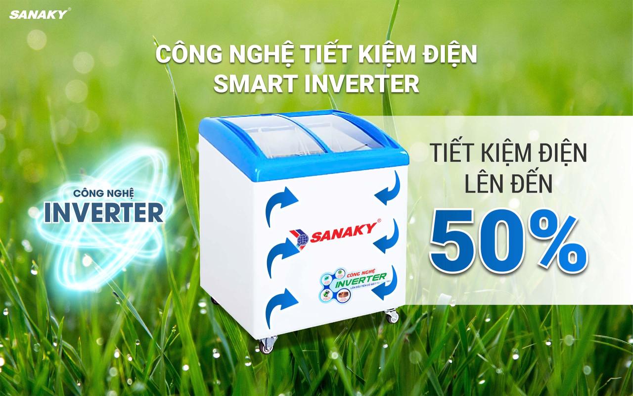 Tủ Đông Sanaky inverter VH-2899K3 210 lít - bapize.baby - bapize