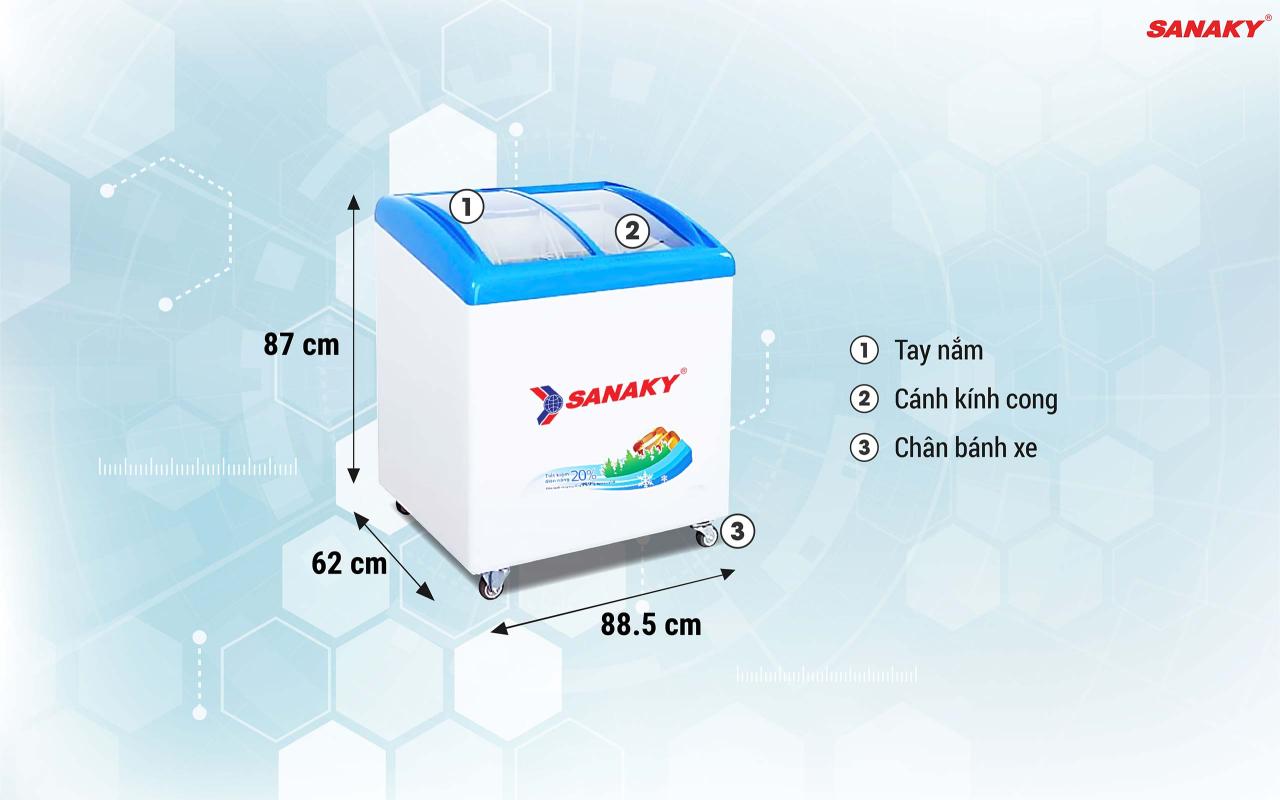 Tủ Đông Sanaky VH-2899K 210 lít - bapize.baby - bapize Tủ Đông Sanaky VH-2899K 210 lít - bapize.baby - bapize
