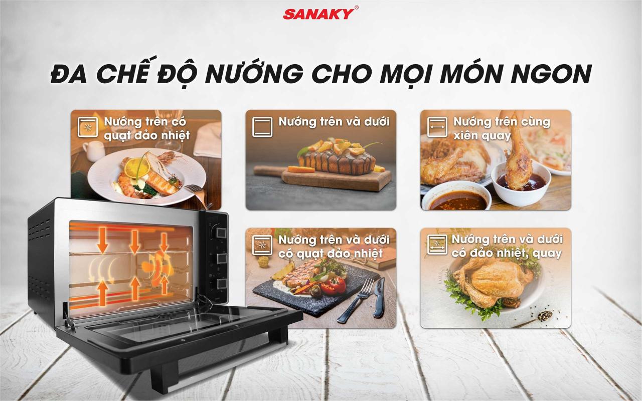 Lò Nướng Sanaky VH-5099S2D/N2D - bapize.baby - bapize Lò Nướng Sanaky VH-5099S2D/N2D - bapize.baby - bapize