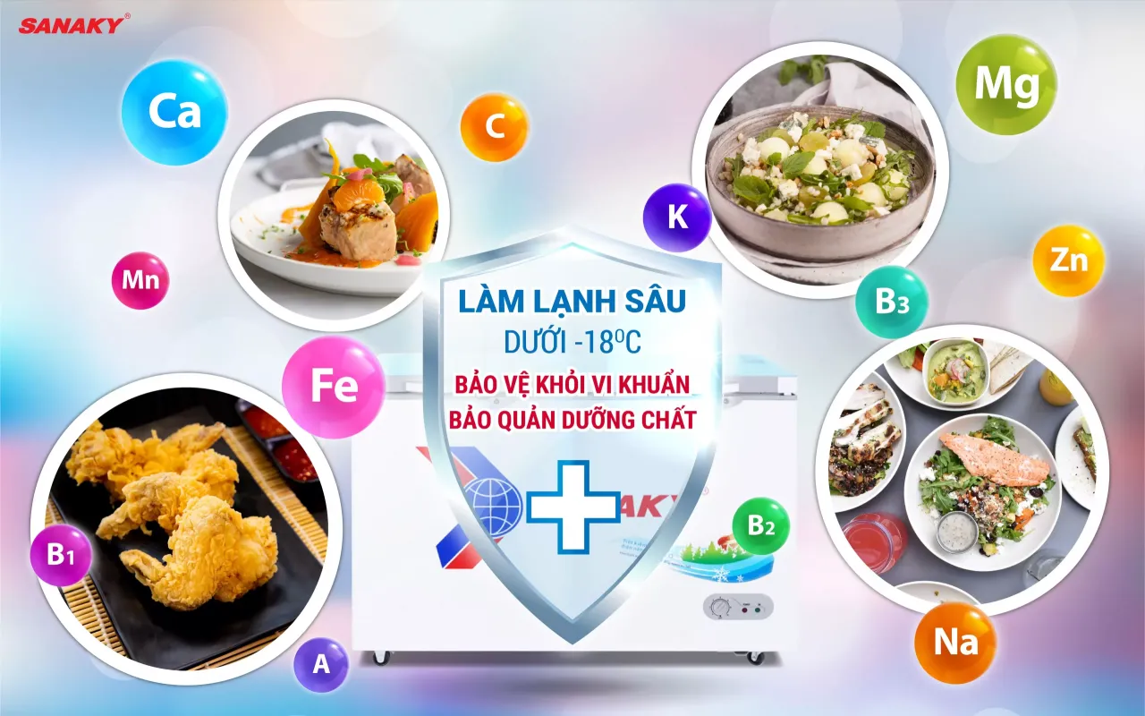 Tủ Đông Sanaky VH-3699A2KD 280 lít - bapize.baby - bapize