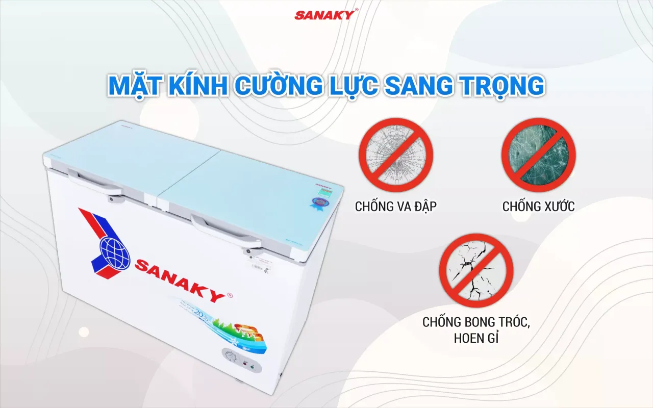 Tủ Đông Sanaky VH-3699A2KD 280 lít - bapize.baby - bapize