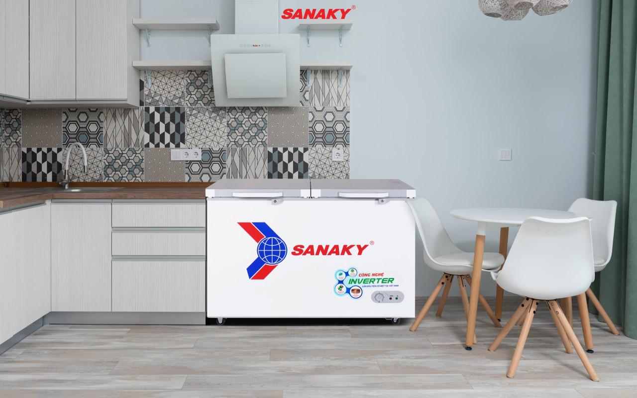 Tủ Đông Sanaky Inverter VH-3699A4K 270 lít - bapize.baby - bapize