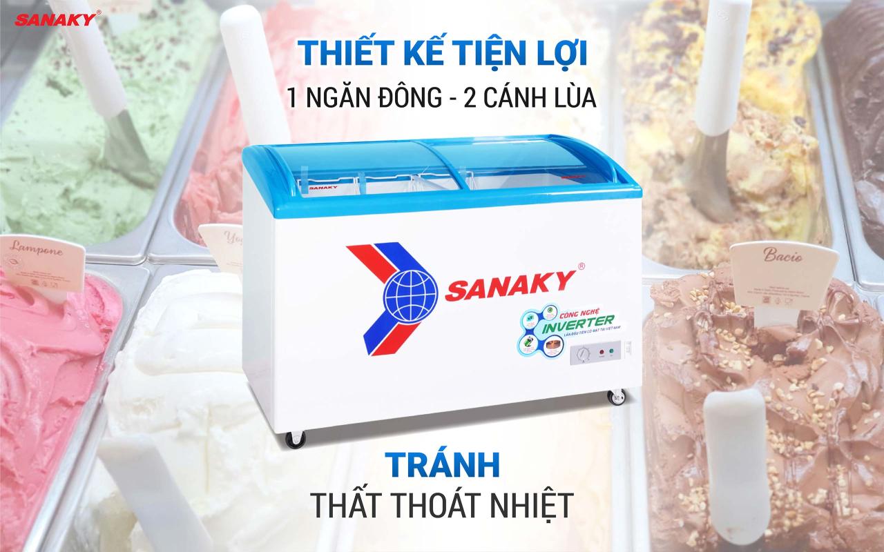 Tủ Đông Sanaky Inverter VH-3899K3 260 lít - bapize.baby - bapize