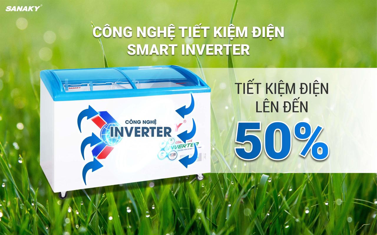 Tủ Đông Sanaky Inverter VH-3899K3 260 lít - bapize.baby - bapize