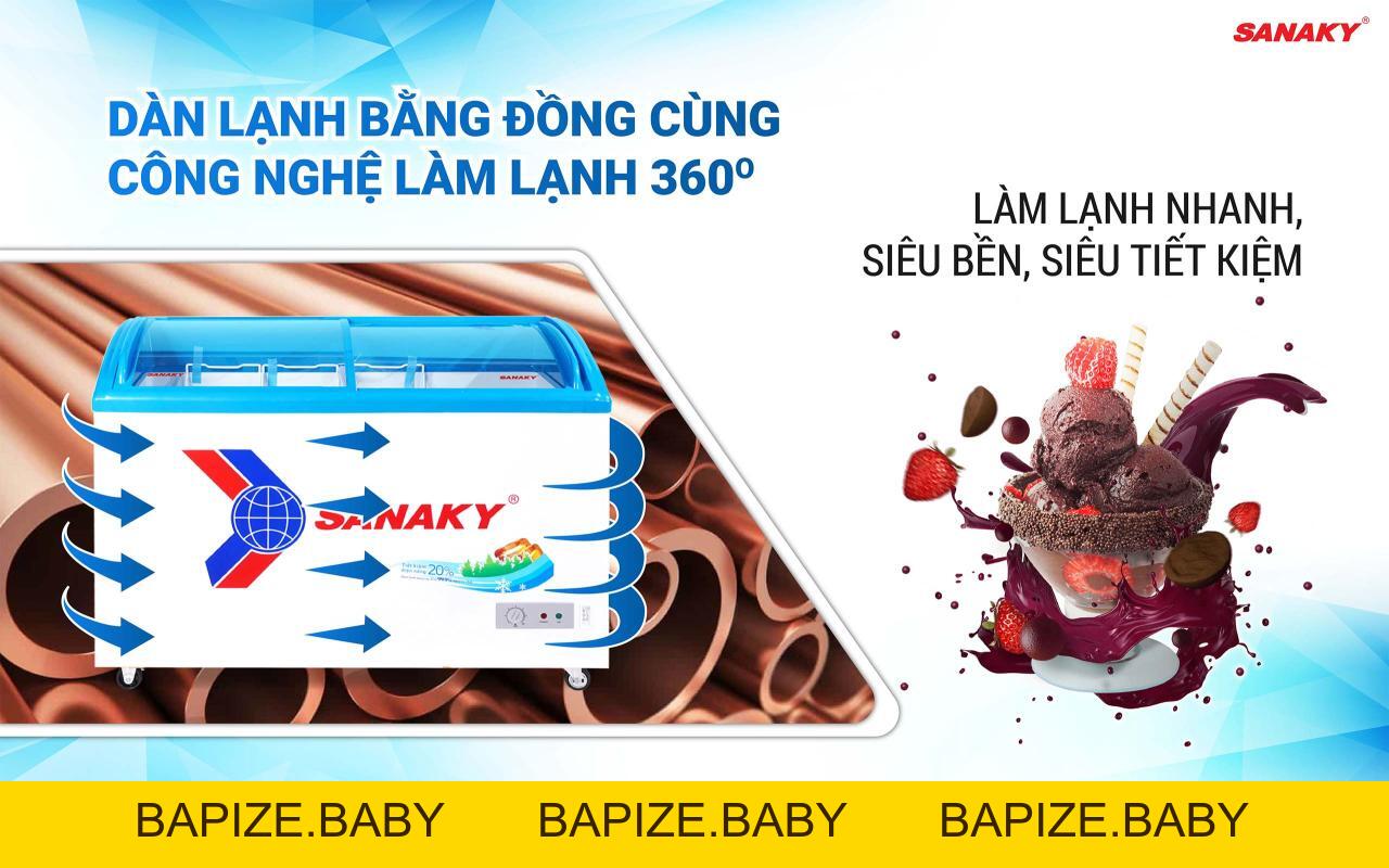 Tủ Đông Sanaky VH-4899K 340 lít - bapize.baby - bapize Tủ Đông Sanaky VH-4899K 340 lít - bapize.baby - bapize