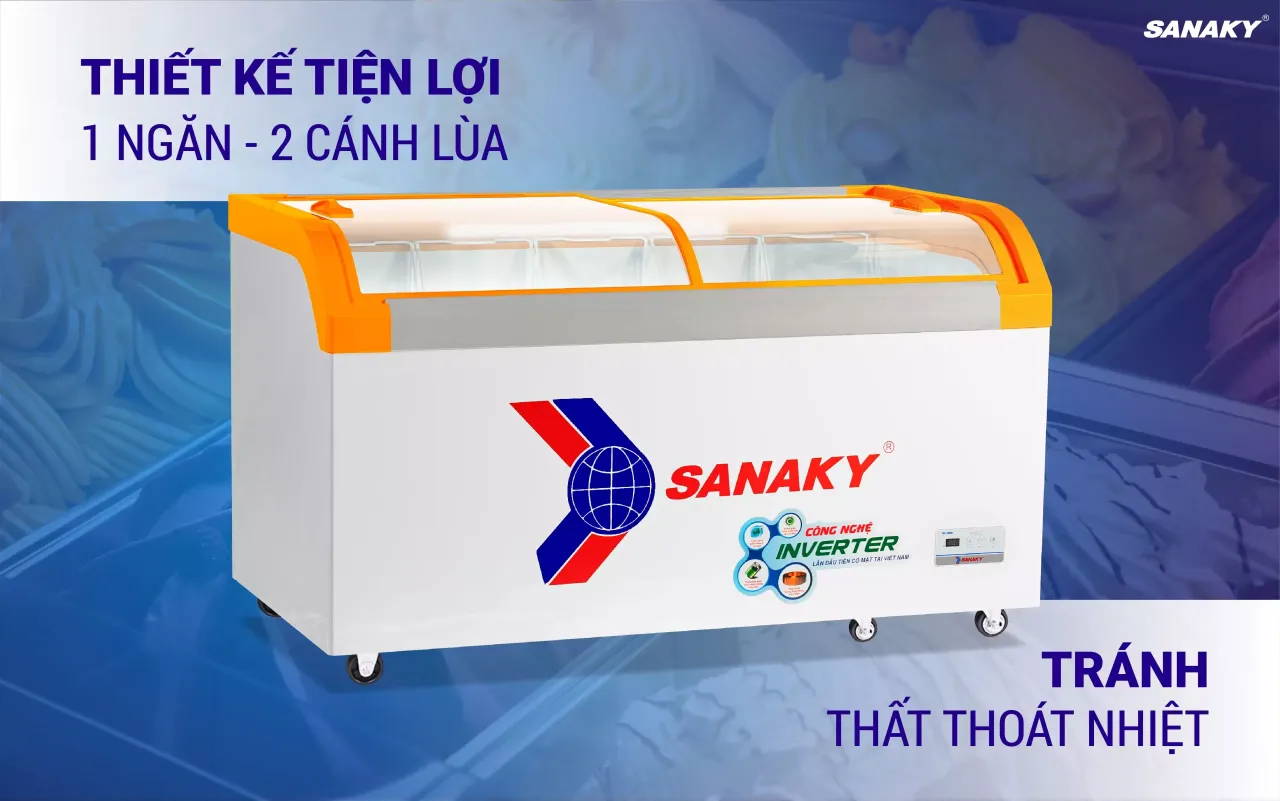Tủ Đông Sanaky Inverter VH-899K3A 500 lít - bapize.baby - bapize