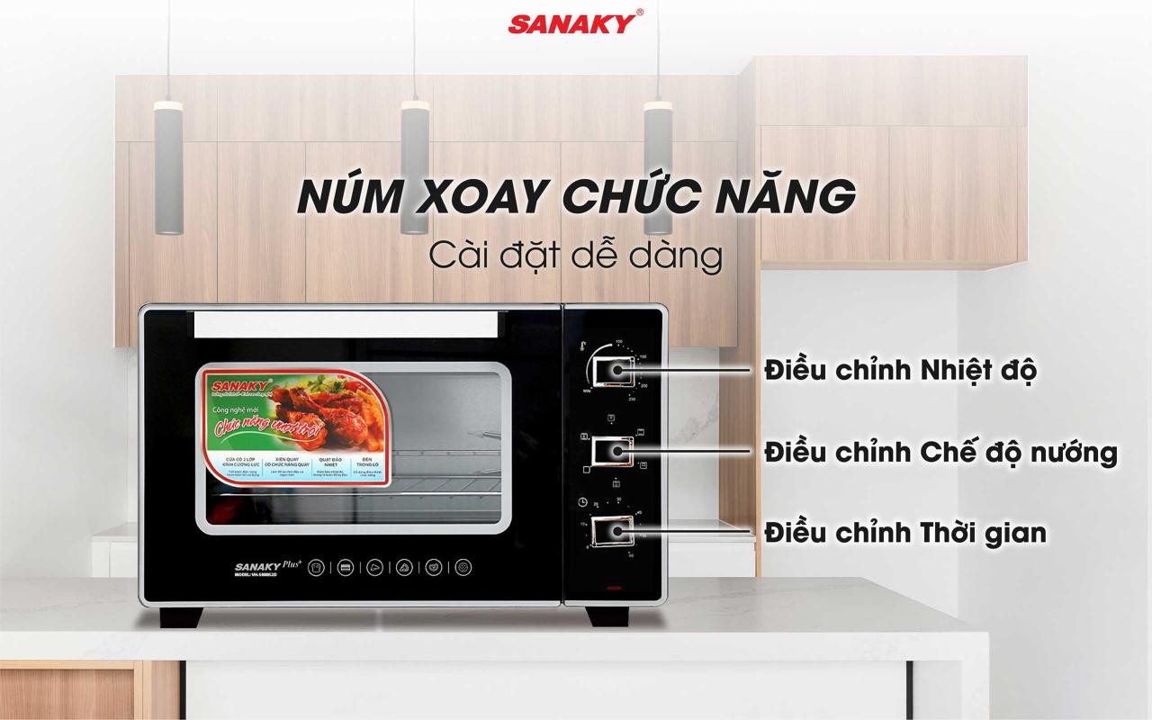 Lò Nướng Sanaky VH-5099S2D/N2D - bapize.baby - bapize Lò Nướng Sanaky VH-5099S2D/N2D - bapize.baby - bapize