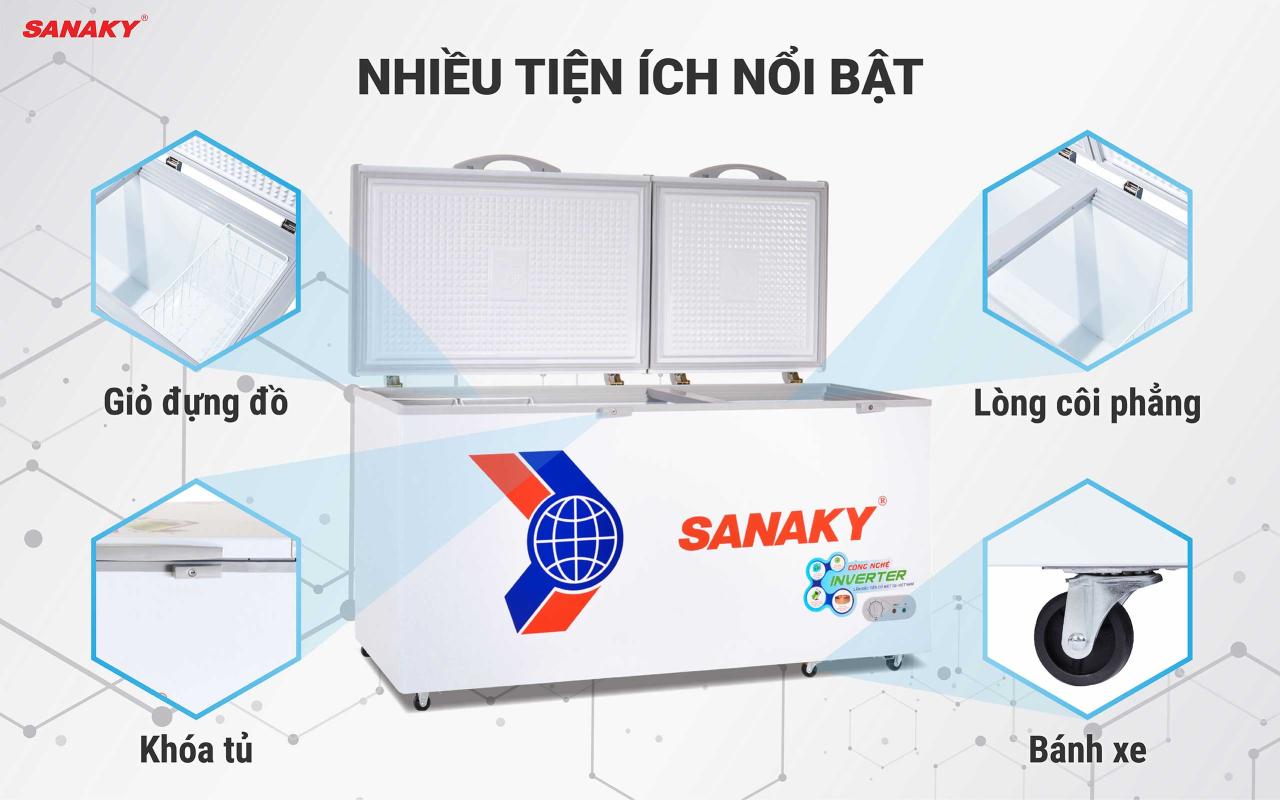 Tủ Đông Sanaky Inverter VH-6699HY3 530 lít - bapize.baby - bapize