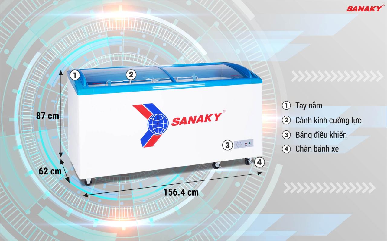 Tủ Đông Sanaky VH-682K 450 lít - bapize.baby - bapize Tủ Đông Sanaky VH-682K 450 lít - bapize.baby - bapize