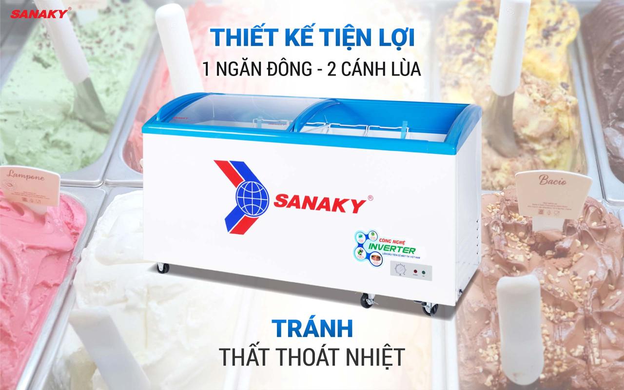 Tủ Đông Sanaky Inverter VH-6899K3 450 lít - bapize.baby - bapize