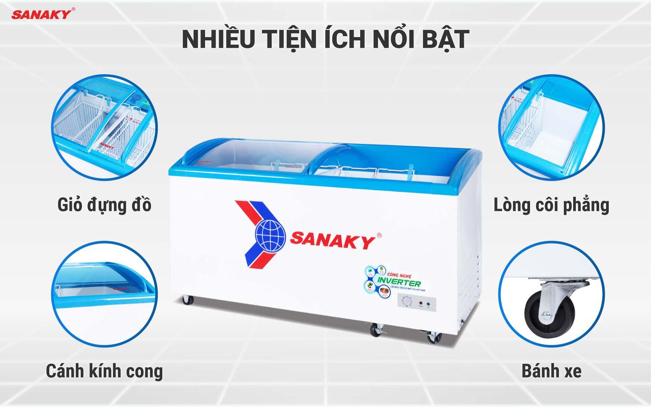 Tủ Đông Sanaky Inverter VH-6899K3 450 lít - bapize.baby - bapize