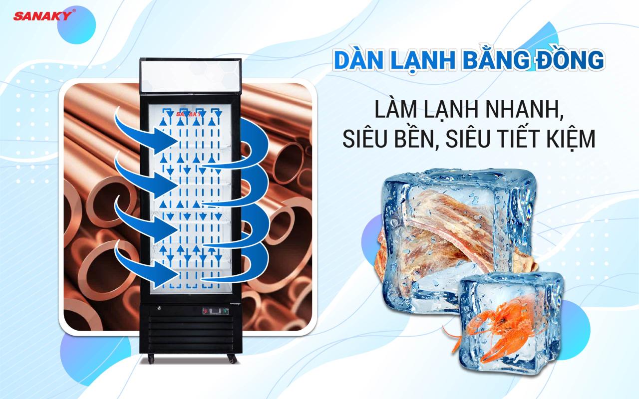 Tủ Đông Đứng Sanaky VH-768K 590 lít - bapize.baby - bapize