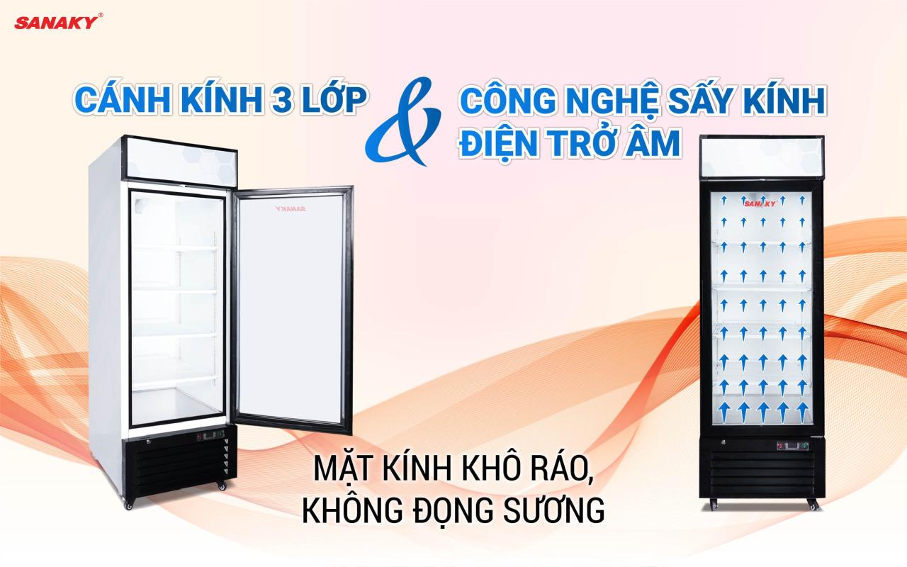 Tủ Đông Đứng Sanaky VH-768K 590 lít - bapize.baby - bapize