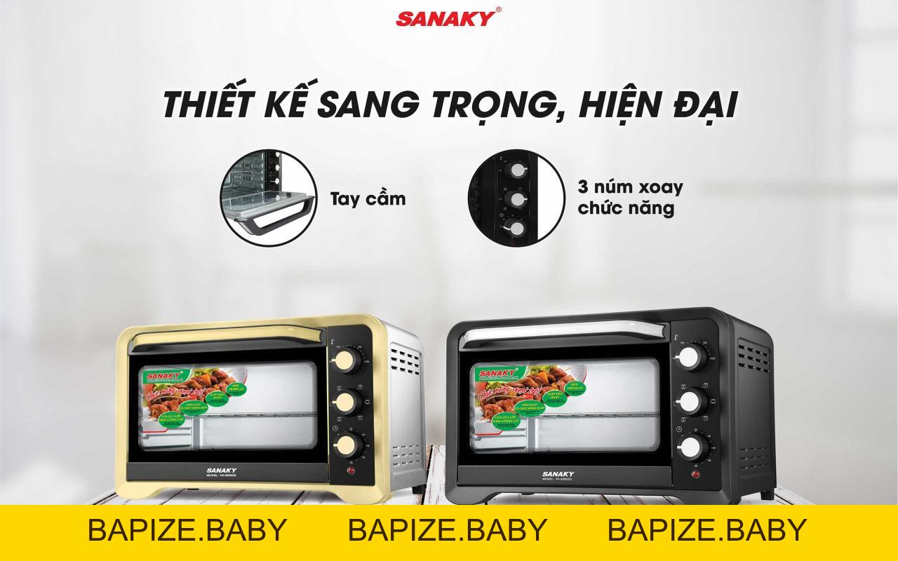 Lò Nướng Sanaky VH-809S2D/N2D - bapize.baby - bapize