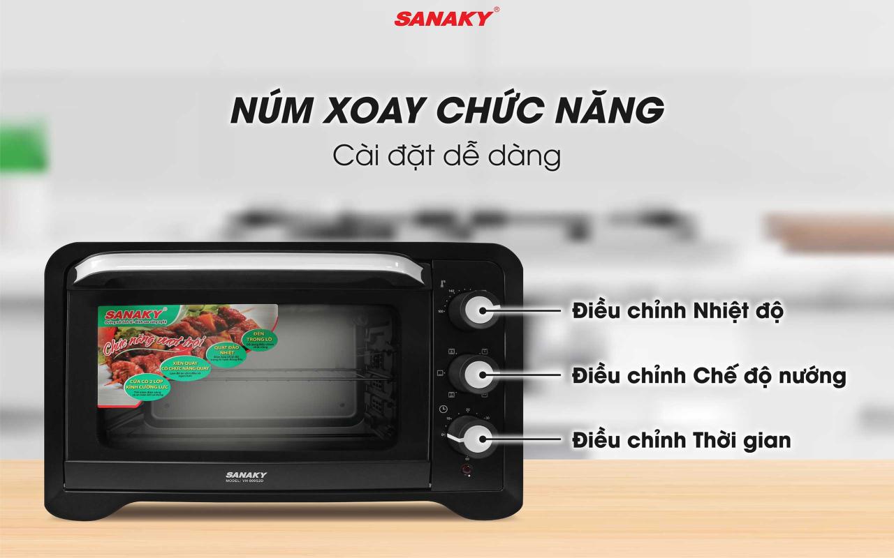 Lò Nướng Sanaky VH-809S2D/N2D - bapize.baby - bapize