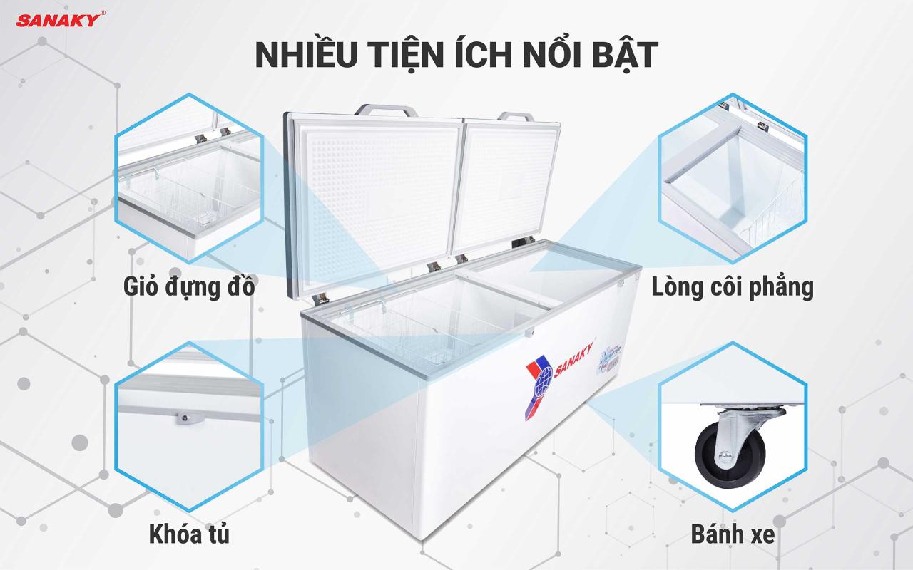 Tủ Đông Sanaky Inverter VH-8699HY3 761 lít - bapize.baby - bapize