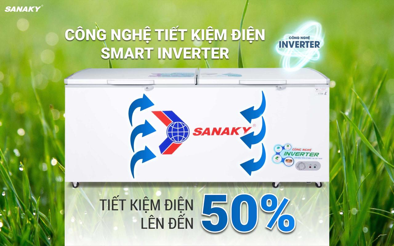 Tủ Đông Sanaky Inverter VH-8699HY3 761 lít - bapize.baby - bapize