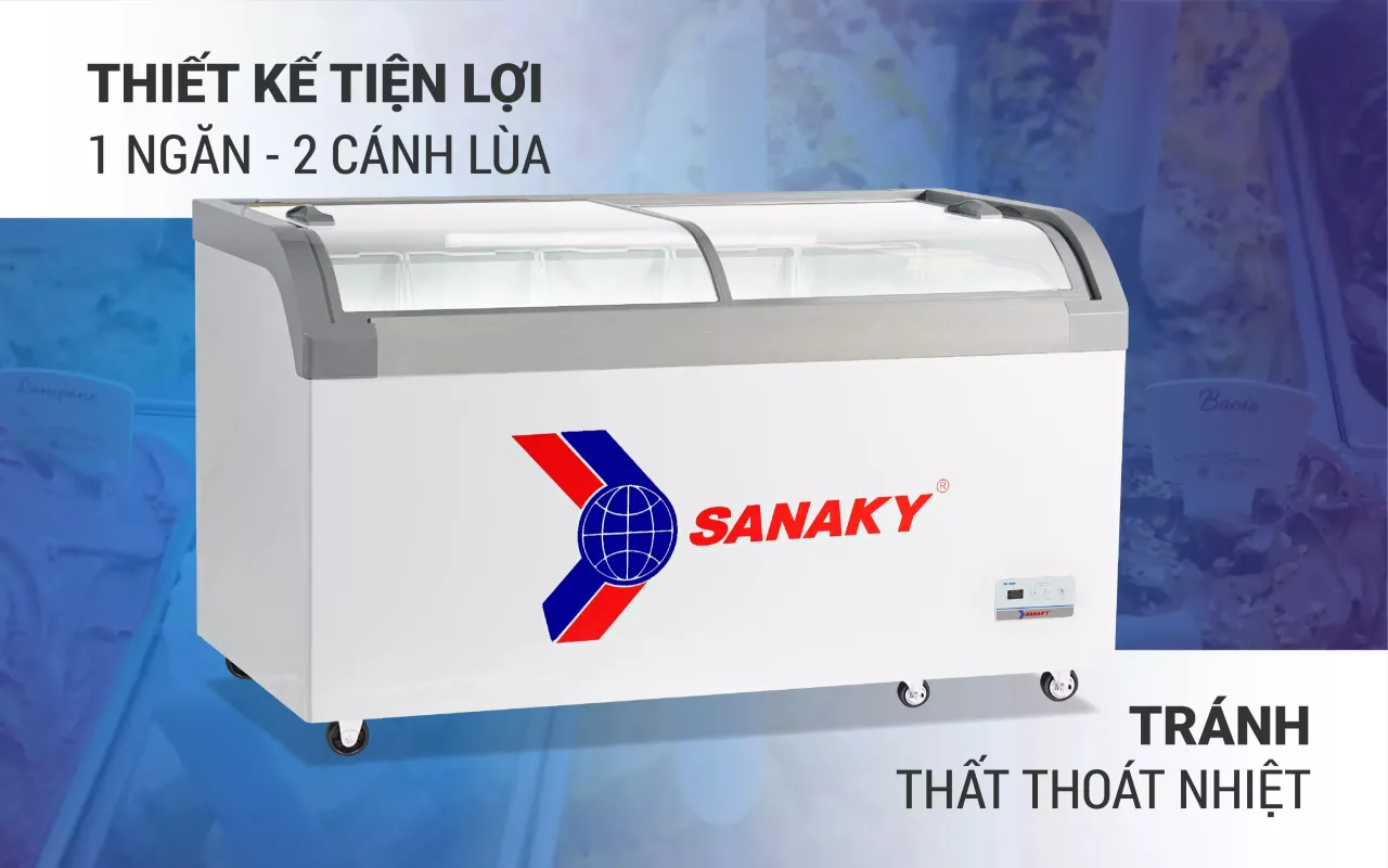 Tủ Đông Sanaky VH-888KA 500 lít - bapize.baby - bapize