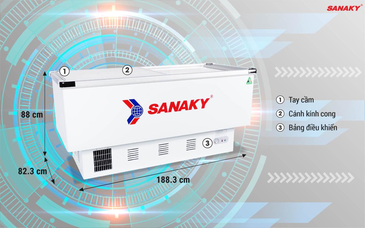 Tủ Đông Sanaky VH-999K 516 lít - bapize.baby - bapize