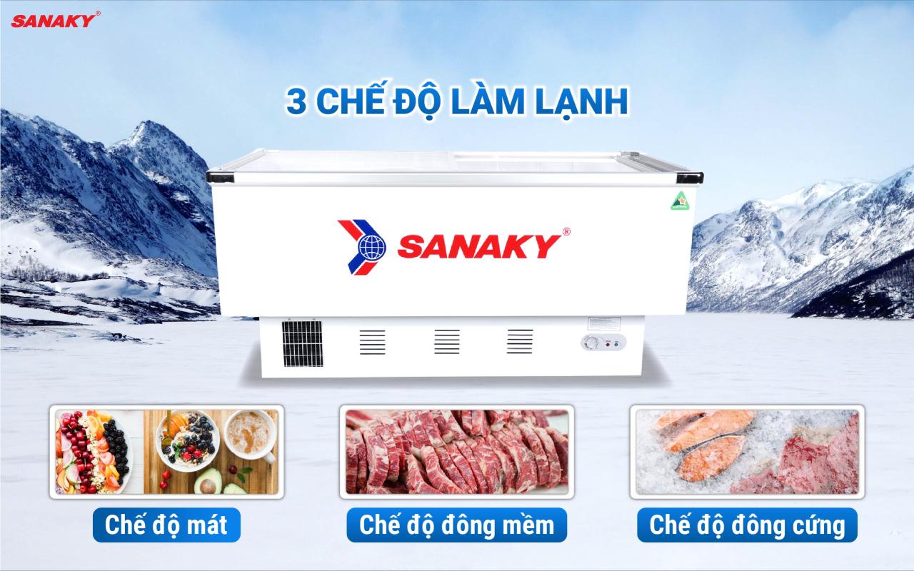 Tủ Đông Sanaky VH-999K 516 lít - bapize.baby - bapize