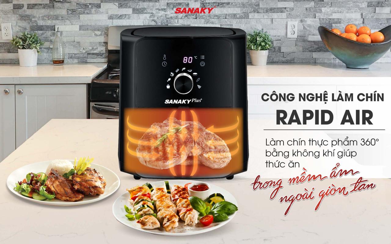 Nồi chiên không dầu VH-60AT2 - bapize.baby - bapize