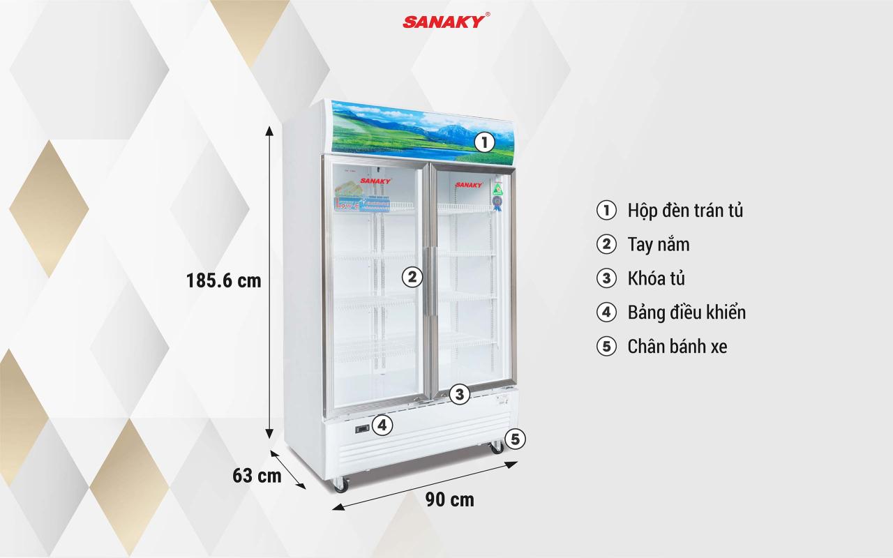 Tủ Mát Sanaky VH-6009HP 500 lít - bapize.baby - bapize Tủ Mát Sanaky VH-6009HP 500 lít - bapize.baby - bapize
