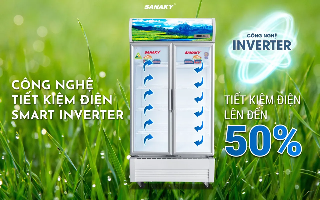 Tủ Mát Sanaky Inverter VH-1009HP3 900 lít - bapize.baby - bapize