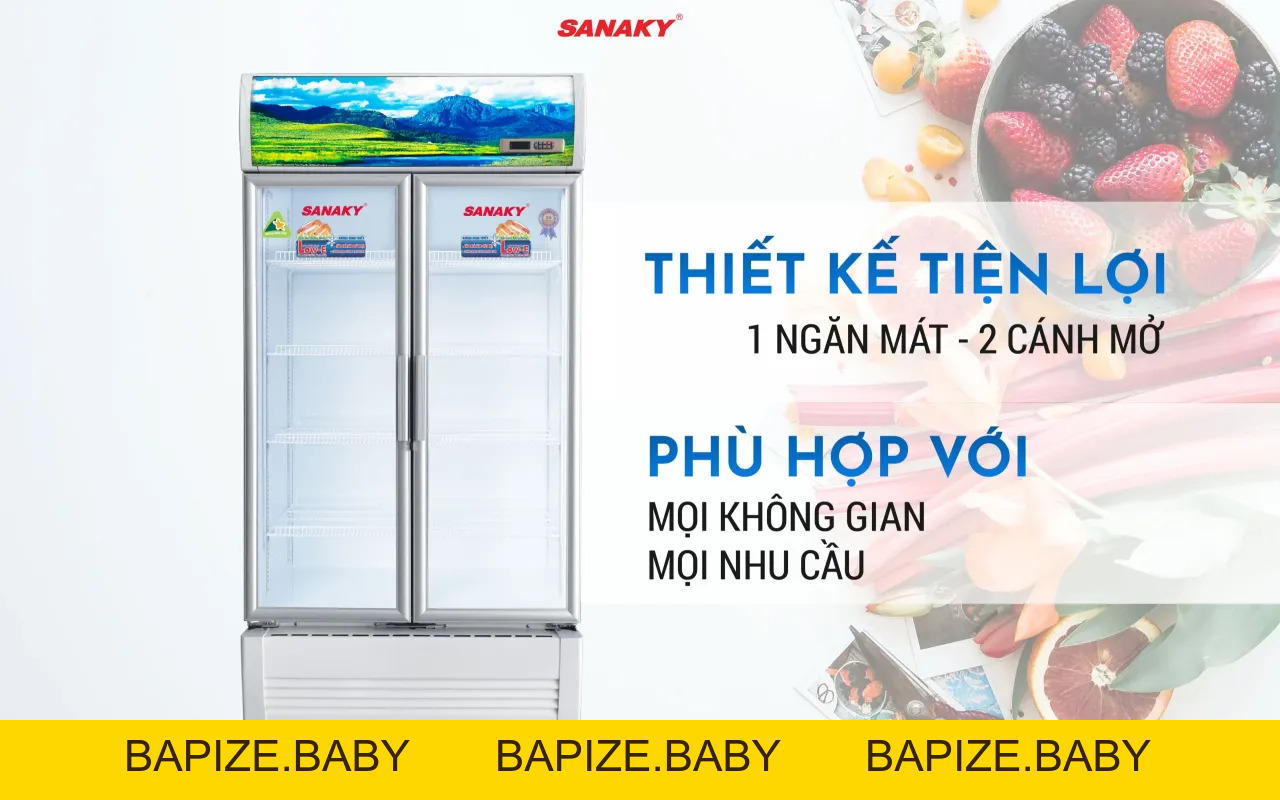 Tủ Mát Sanaky Inverter VH-1209HP3 1100 lít - bapize.baby - bapize
