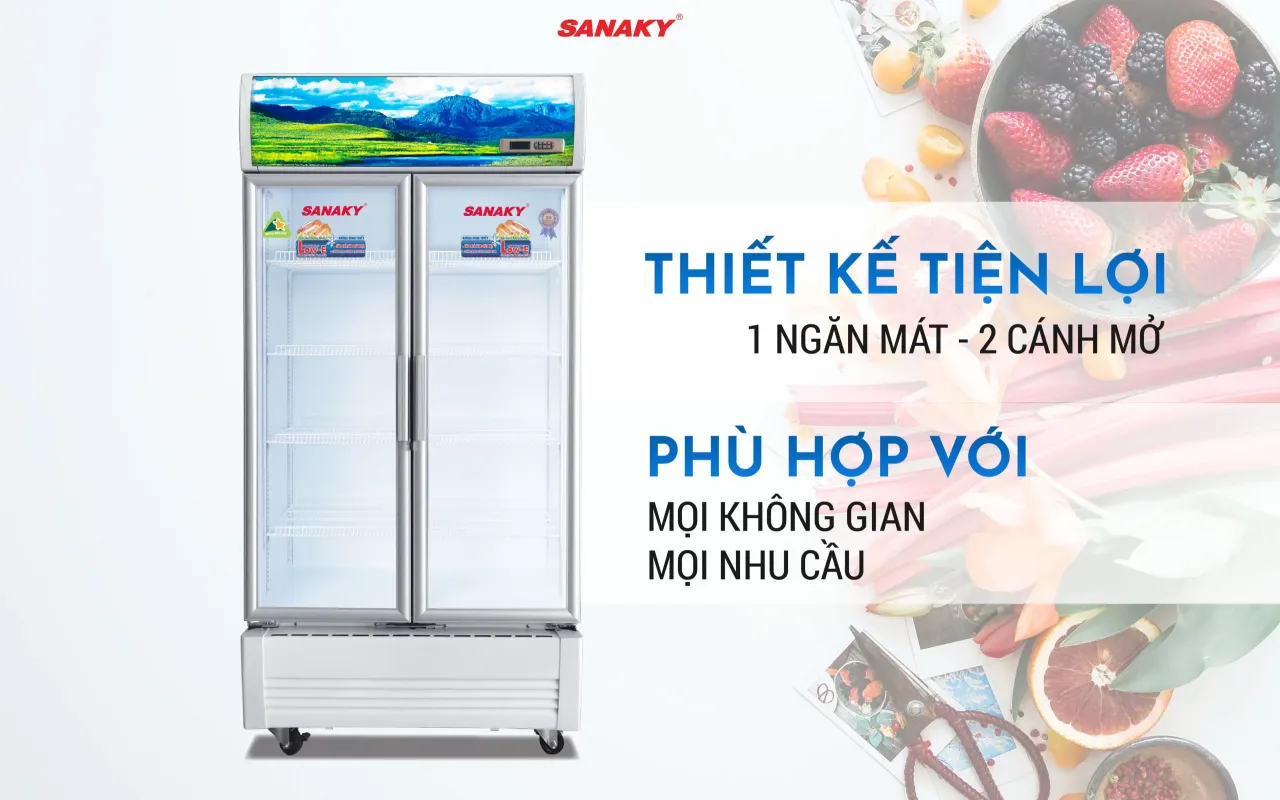 Tủ Mát Sanaky Inverter VH-8009HP3 700 lít - bapize.baby - bapize