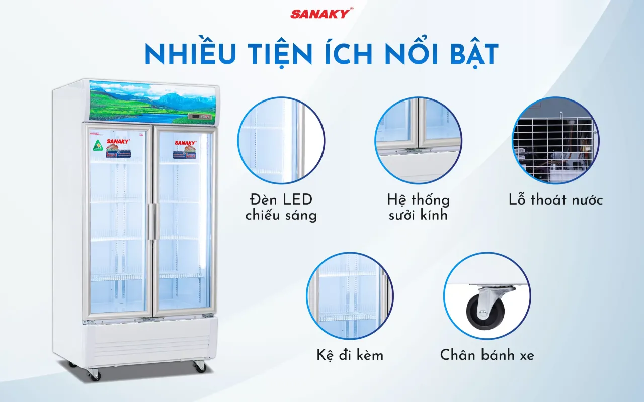 Tủ Mát Sanaky Inverter VH-1009HP3 900 lít - bapize.baby - bapize
