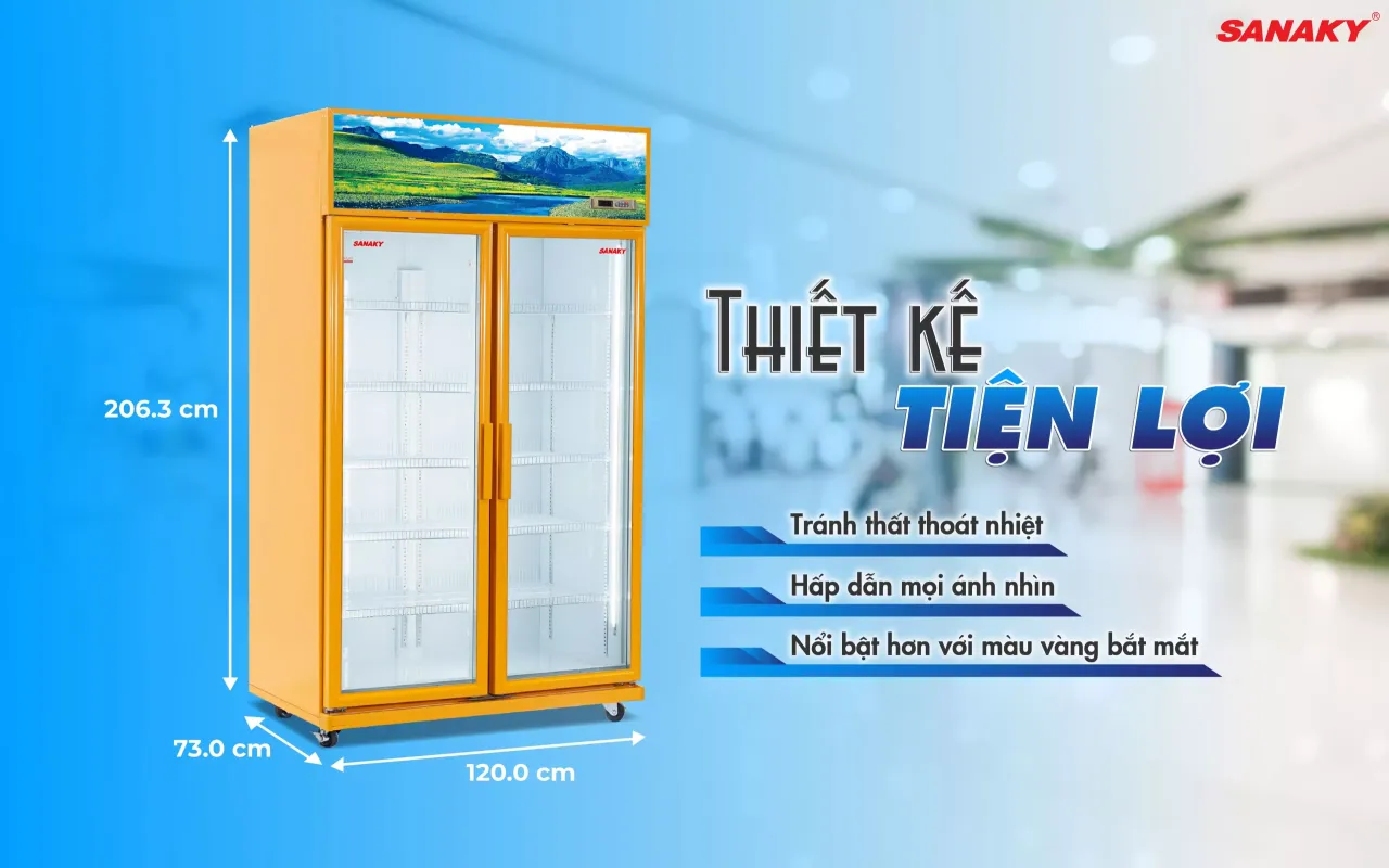 Tủ Mát Sanaky Inverter VH-1209HPA 1100 Lít - bapize.baby - bapize