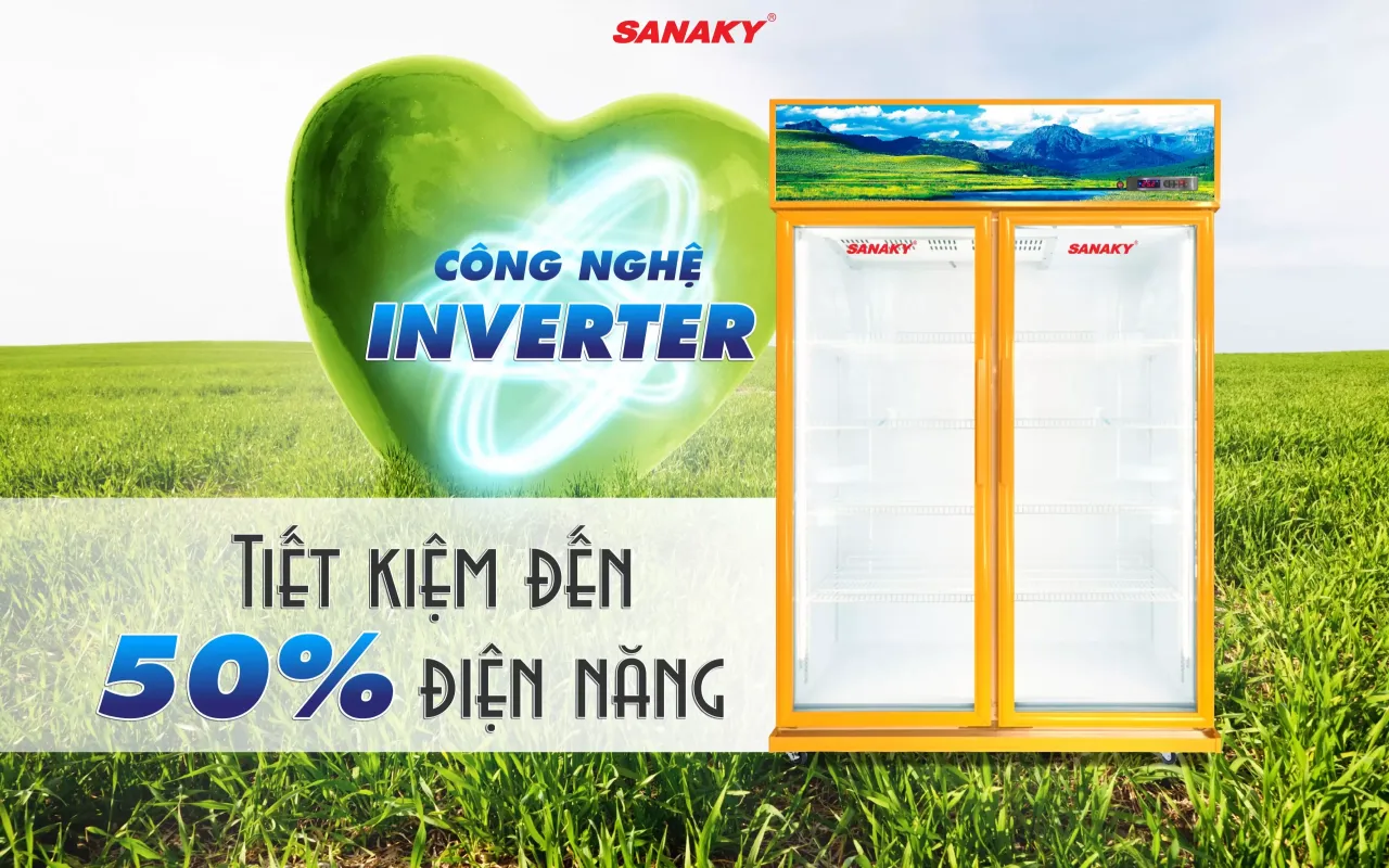 Tủ Mát Sanaky Inverter VH-1209HPA 1100 Lít - bapize.baby - bapize