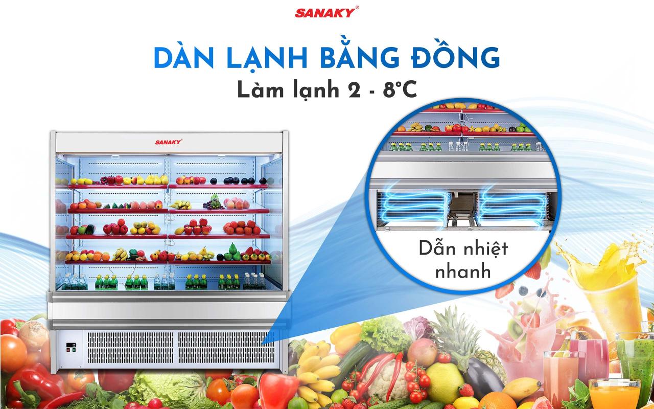 Tủ Mát siêu thị Sanaky VH-15HPS - bapize.baby - bapize
