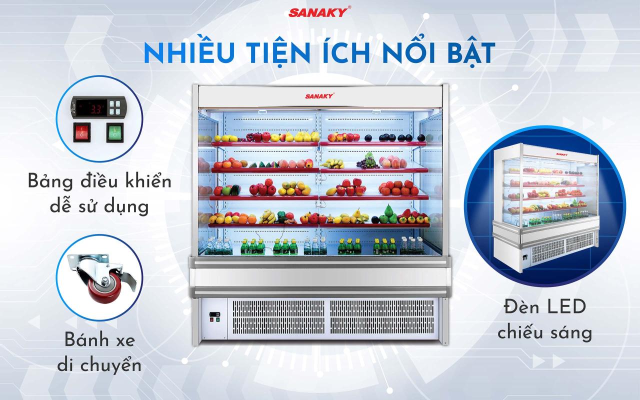 Tủ Mát siêu thị Sanaky VH-30HPS - bapize.baby - bapize