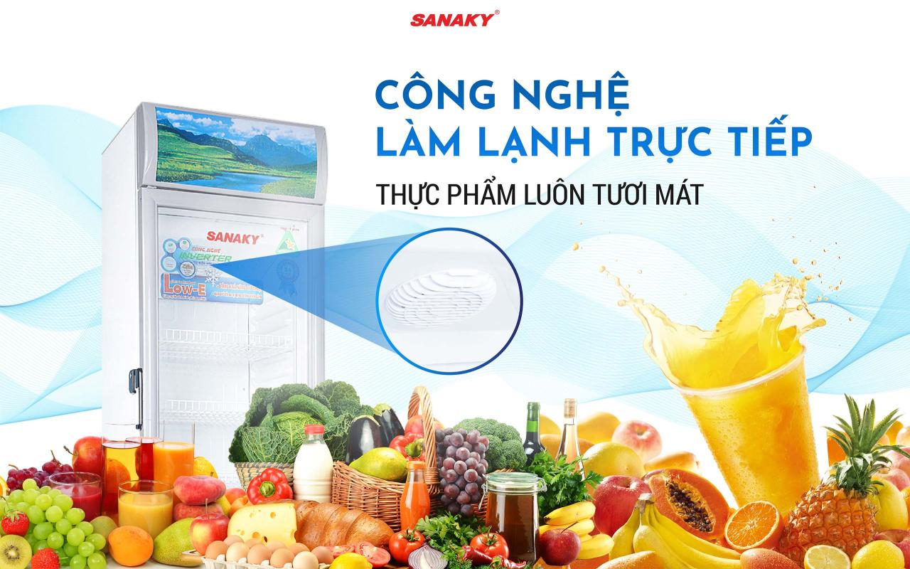 Tủ Mát Sanaky Inverter VH-358K3L 290 lít - bapize.baby - bapize