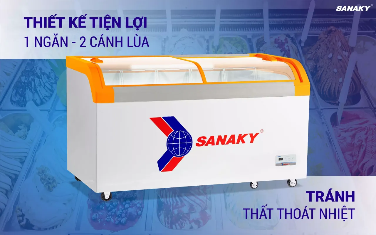Tủ Đông Sanaky VH-899KA 500 lít - bapize.baby - bapize