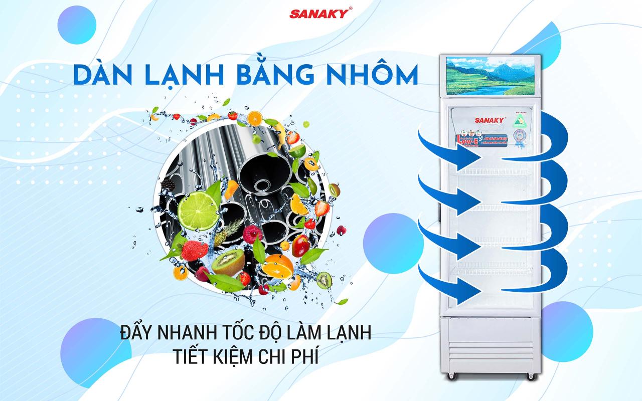 Tủ Mát Sanaky VH-358KL 290 lít - bapize.baby - bapize
