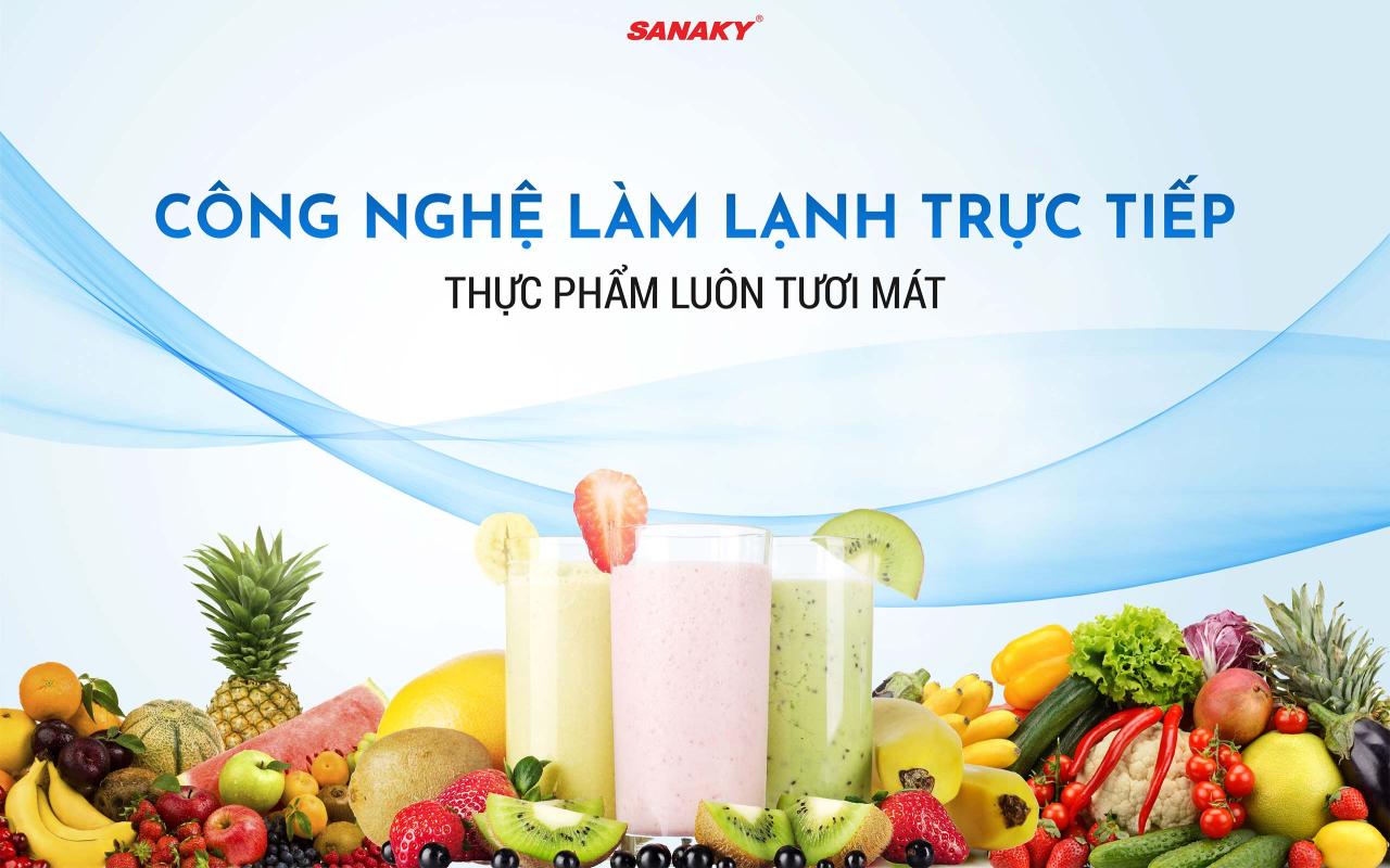 Tủ Mát Sanaky VH-168KL 130 lít - bapize.baby - bapize