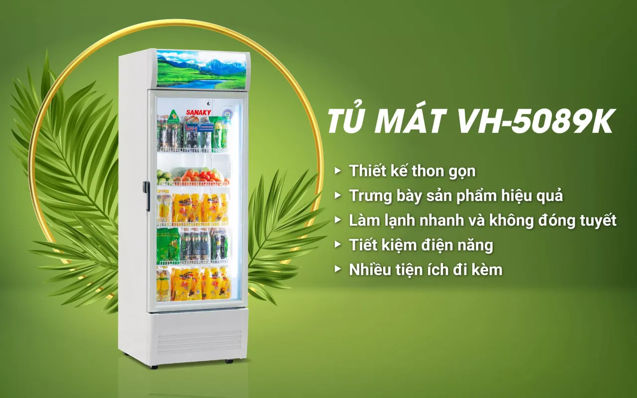 Tủ Mát Sanaky VH-5089K 480 lít - bapize.baby - bapize