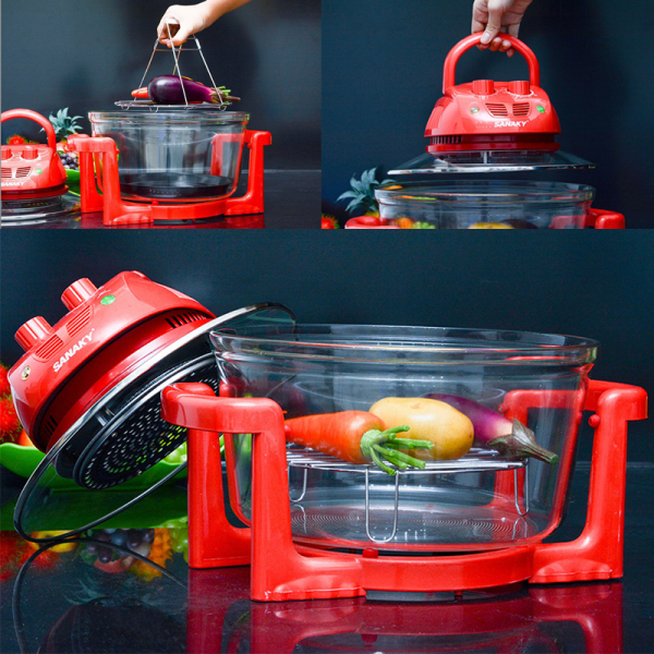 Nồi Nướng Thủy Tinh Sanaky VH-148T/D - bapize.baby - bapize